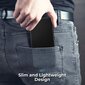 Moozy triecienizturīgs silikona telefona apvalks saderīgs ar Samsung Galaxy A53 5G – caurspīdīgs vāciņš ar papildus stūru aizsardzību цена и информация | Telefonu vāciņi, maciņi | 220.lv