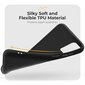 Moozy Minimalist plāns, matēts silikona vāciņš saderīgs ar Samsung Galaxy S22 Ultra 5G telefona modeli, Melns cena un informācija | Telefonu vāciņi, maciņi | 220.lv