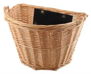 Плетеная велосипедная сумка, коричневая цена и информация | Сумки, держатели для телефонов | 220.lv