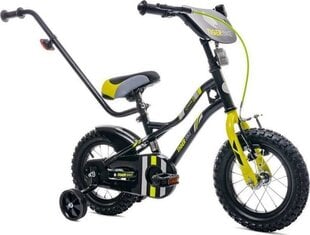 Bērnu velosipēds Sun Baby Tiger Bike 16, melns/dzeltens цена и информация | Велосипеды | 220.lv