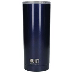 Бутылка для питья BUILT с вакуумной изоляцией, 565мл, темно-синяя цена и информация | Бутылки для воды | 220.lv