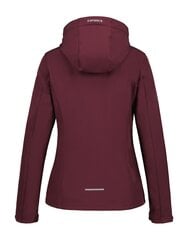 Icepeak softshell jaka sievietēm 54970-2*968, bordo 6438535374169 cena un informācija | Sieviešu virsjakas | 220.lv