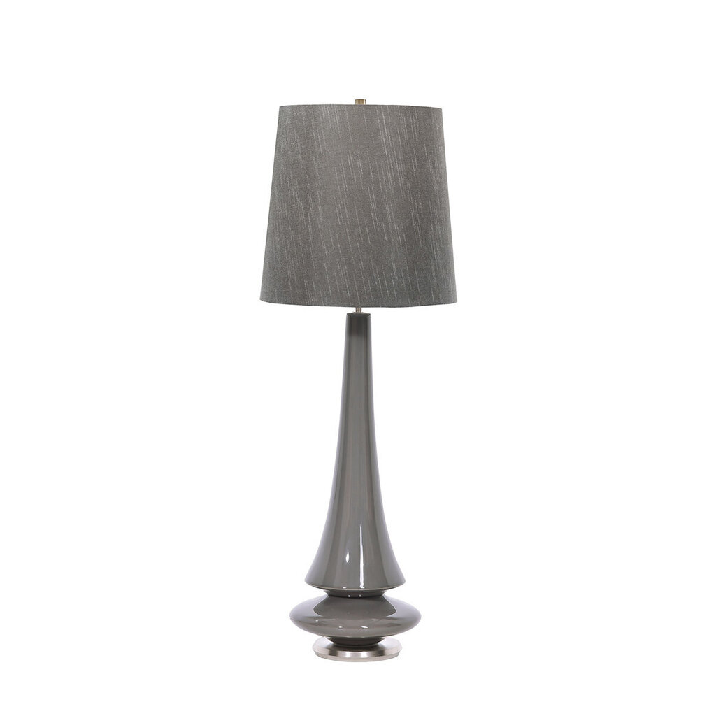 Galda lampa Elstead Lighting Spin SPIN-TL-GREY цена и информация | Galda lampas | 220.lv