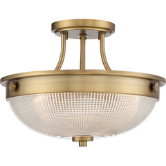 Griestu lampa Elstead Lighting Mantle QZ-MANTLE-SF-WS cena un informācija | Griestu lampas | 220.lv