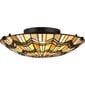 Griestu lampa Elstead Lighting Alcott QZ-ALCOTT-F цена и информация | Griestu lampas | 220.lv