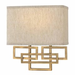 Sienas lampa Elstead Lighting Lanza HK-LANZA2-BR cena un informācija | Sienas lampas | 220.lv