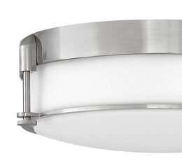 Griestu vannas istabas lampa Elstead Lighting Colbin HK-COLBIN-F-M-BN cena un informācija | Griestu lampas | 220.lv