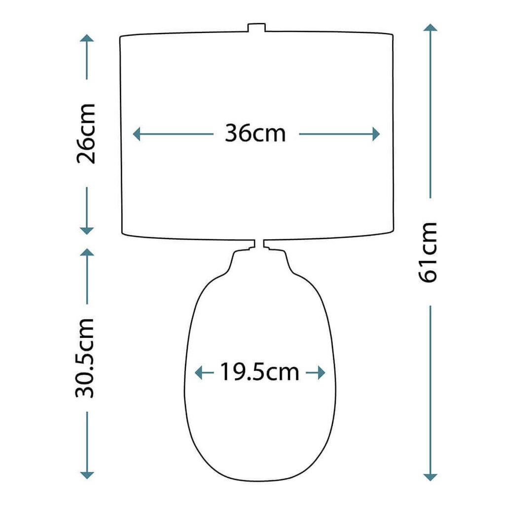 Galda lampa Elstead Lighting Grange park GRANGE-PARK-TL cena un informācija | Galda lampas | 220.lv