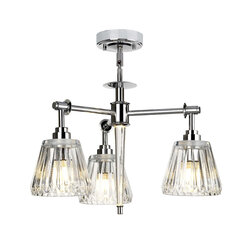 Piekaramā lampa Elstead Lighting Agatha BATH-AGATHA3P-PC цена и информация | Люстры | 220.lv