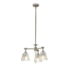 Piekaramā lampa Elstead Lighting Agatha BATH-AGATHA3P-BN цена и информация | Люстры | 220.lv