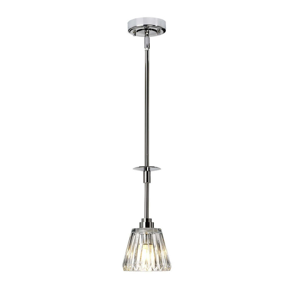 Piekaramā lampa Elstead Lighting Agatha BATH-AGATHA1P-PC цена и информация | Lustras | 220.lv