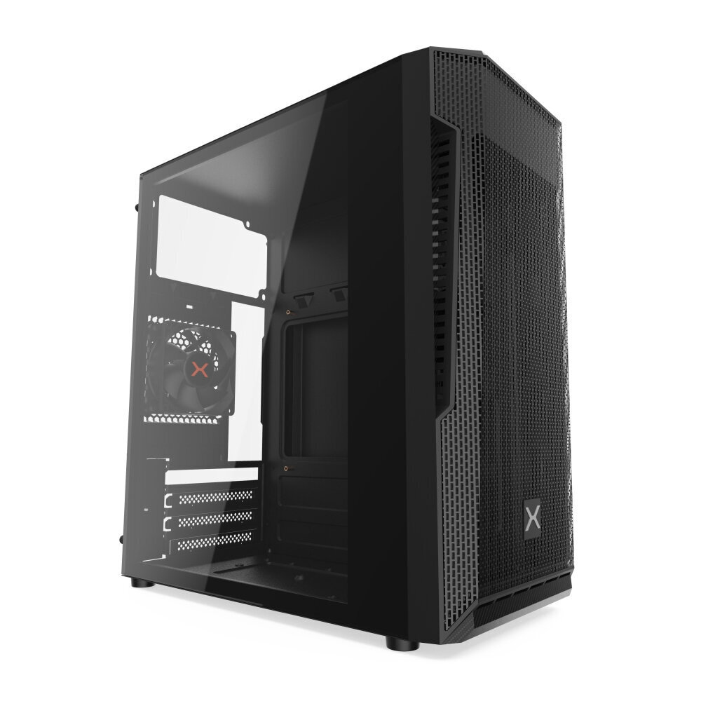 KRUX KRX0015 computer case Desktop Black cena un informācija | Datoru korpusi | 220.lv