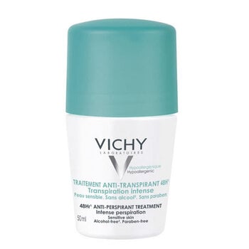 Vichy Deodorant Intensive Anti-Perspirant Treatment антипреспирант 50 мл цена и информация | Дезодоранты | 220.lv