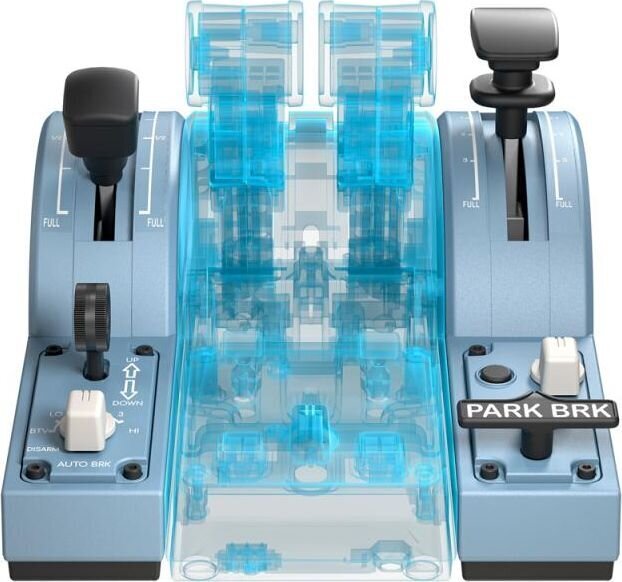 Thrustmaster TCA Quadrant Add-On Airbus Edition cena un informācija | Spēļu stūres | 220.lv