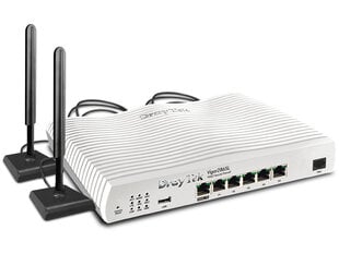 Draytek VIGOR2865LAC wireless router Gigabit Ethernet Dual-band (2.4 GHz / 5 GHz) 5G White cena un informācija | Rūteri (maršrutētāji) | 220.lv