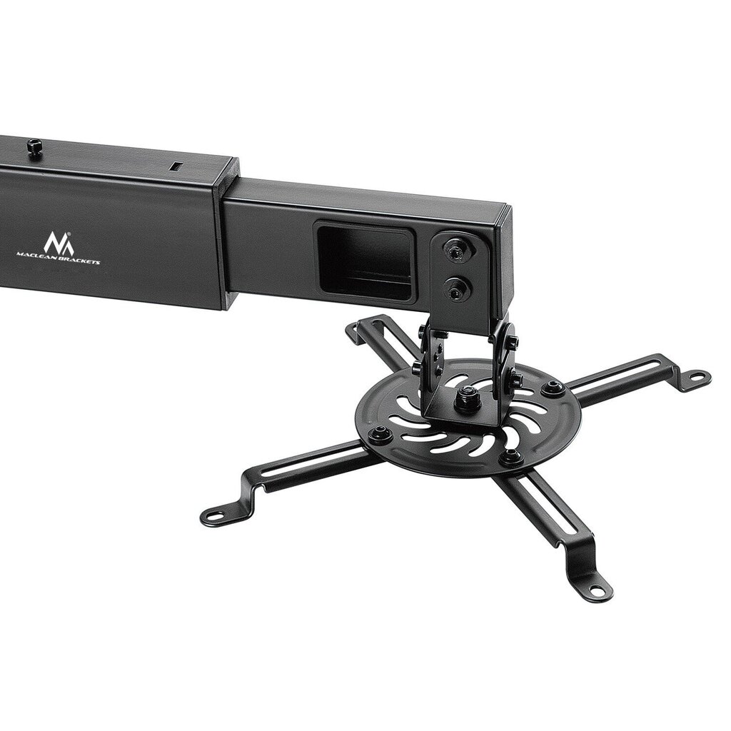 Maclean MC-945 Wall Mount Holder for Short Distance Video Projector Bracket 360° Rotatable 15kg cena un informācija | Projektoru piederumi | 220.lv