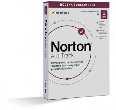Антивирус Norton Norton Antitrack PL, 1 Пользователь, 1 Устройство, 1 Год, 21427514 цена и информация | Антивирусные программы | 220.lv