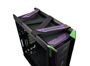 ASUS GX601 ROG STRIX HELIOS EVA Midi Tower Black цена и информация | Корпуса | 220.lv