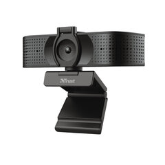 Trust Teza webcam 3840 x 2160 pixels USB 2.0 Black cena un informācija | Datoru (WEB) kameras | 220.lv