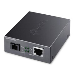 TP-LINK VDM Media Converter with 1-Port PoE TL-FC111PB-20 10/100M RJ45 port cena un informācija | Komutatori (Switch) | 220.lv