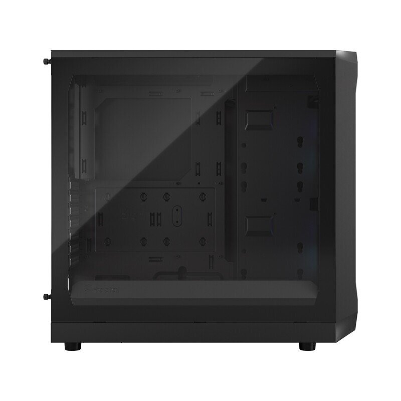 Fractal Design Focus 2 RGB Black TG Clear Tint cena un informācija | Datoru korpusi | 220.lv