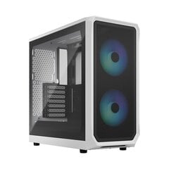 Fractal Design Focus 2 RGB White TG Clear Tint cena un informācija | Fractal Design Datortehnika | 220.lv