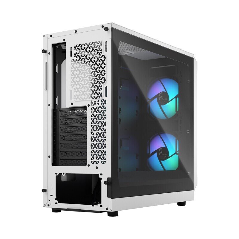 Fractal Design Focus 2 RGB White TG Clear Tint цена и информация | Datoru korpusi | 220.lv