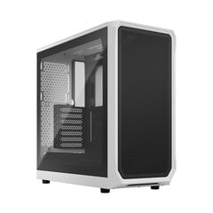 Fractal Design Focus 2 White TG Clear Tint cena un informācija | Datoru korpusi | 220.lv