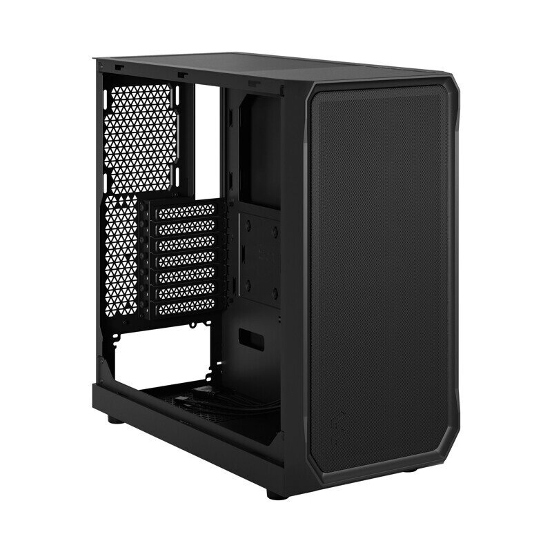 Fractal Design Focus 2 Black TG Clear Tint cena un informācija | Datoru korpusi | 220.lv