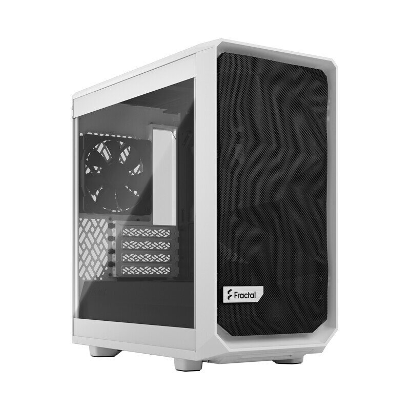 Fractal Design Meshify 2 Mini White TG clear tint cena un informācija | Datoru korpusi | 220.lv