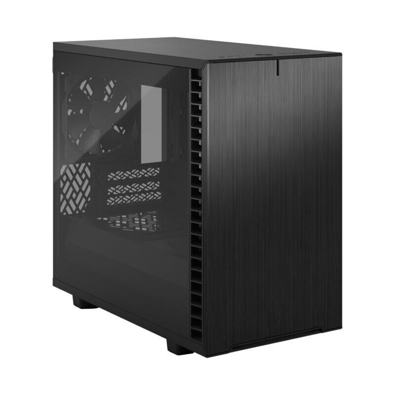 Fractal Design Define 7 Nano Black TG Light Tint цена и информация | Datoru korpusi | 220.lv