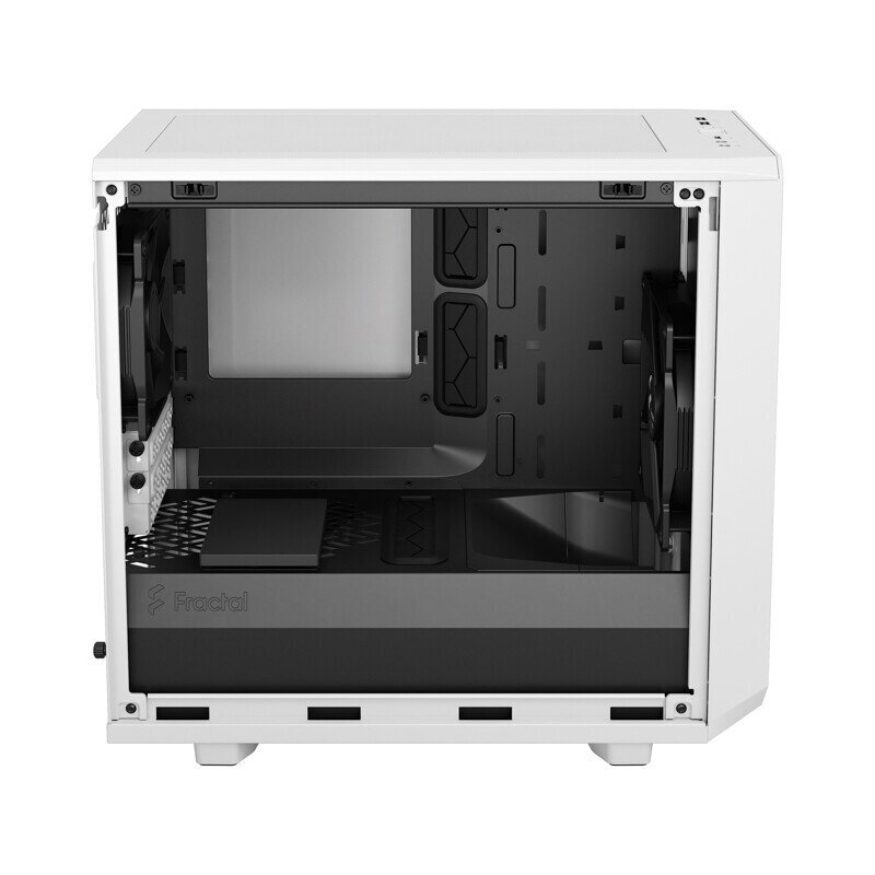 Fractal Design Meshify 2 Nano White TG clear tint cena un informācija | Datoru korpusi | 220.lv