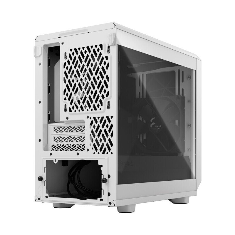 Fractal Design Meshify 2 Nano White TG clear tint cena un informācija | Datoru korpusi | 220.lv