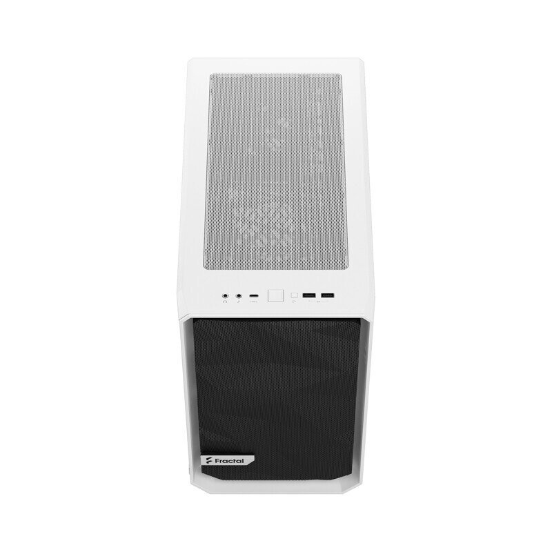 Fractal Design Meshify 2 Nano White TG clear tint цена и информация | Datoru korpusi | 220.lv