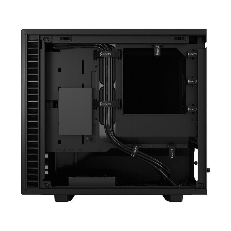 Fractal Design Define 7 Nano Black Solid cena un informācija | Datoru korpusi | 220.lv