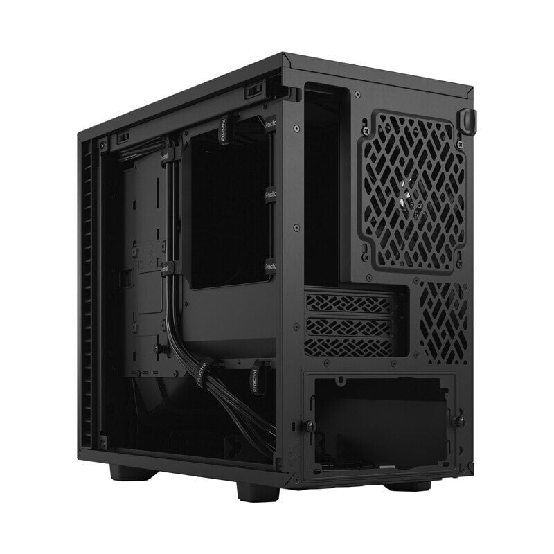 Fractal Design Define 7 Nano Black Solid cena un informācija | Datoru korpusi | 220.lv