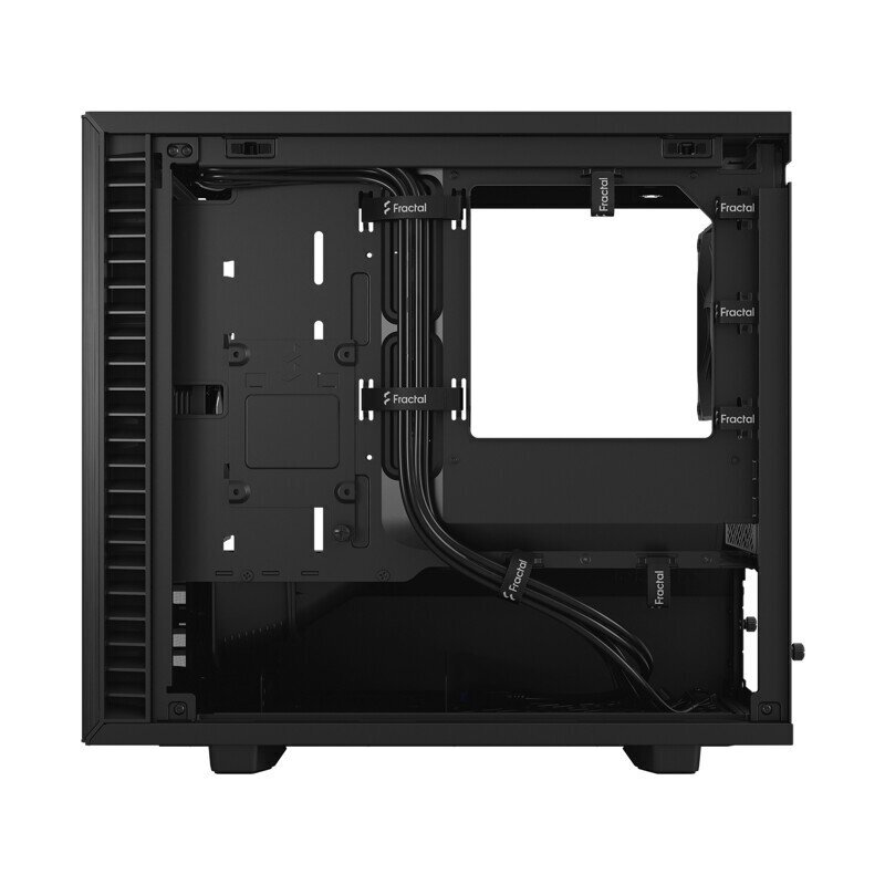 Fractal Design Define 7 Nano Black Solid cena un informācija | Datoru korpusi | 220.lv