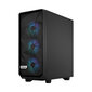 Fractal Design Meshify 2 Compact Lite RGB Black TG Light cena un informācija | Datoru korpusi | 220.lv