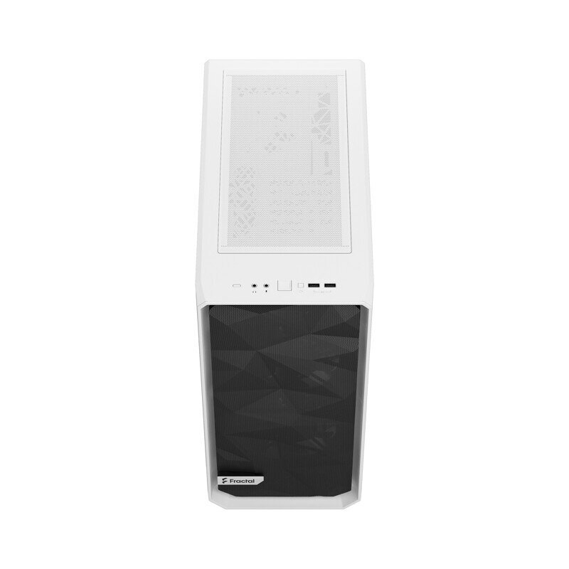 Fractal Design Meshify 2 Compact Lite White TG Clear цена и информация | Datoru korpusi | 220.lv