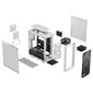 Fractal Design Meshify 2 Compact Lite White TG Clear цена и информация | Datoru korpusi | 220.lv