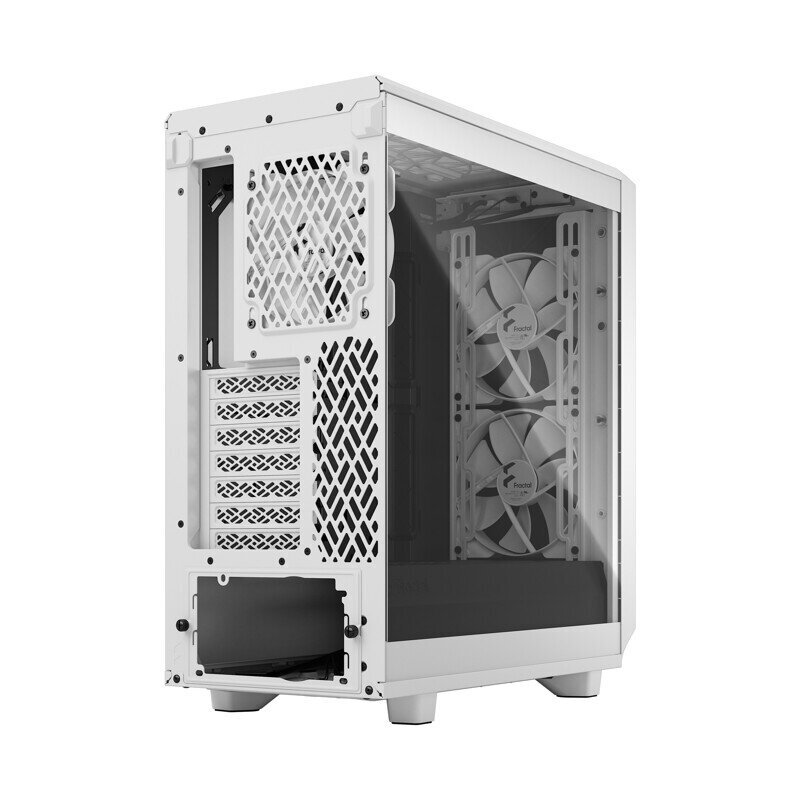 Fractal Design Meshify 2 Compact Lite White TG Clear цена и информация | Datoru korpusi | 220.lv