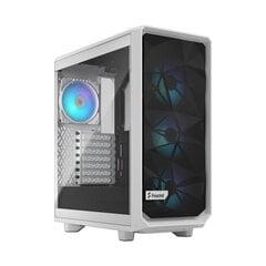 Fractal Design Meshify 2 Compact RGB White TG Clear цена и информация | Корпуса | 220.lv