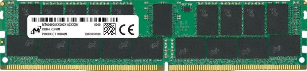 Crucial Micron MTA18ASF4G72PDZ-3G2, RDIMM 32GB DDR4 3200, CL22-22-22, reg ECC, dual ranked x8 цена и информация | Operatīvā atmiņa (RAM) | 220.lv