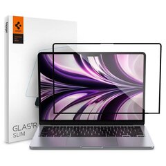 Spigen tempered glass Glass FC for MacBook Air 13 2022 black cena un informācija | Portatīvo datoru dzesēšanas paliktņi un citi piederumi | 220.lv