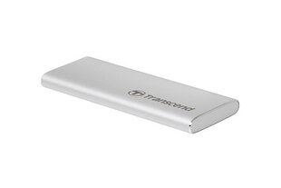 Transcend ESD260C, 500GB|USB 3.1|Write 460 MBytes/sec|Read 520 MBytes/sec|TS500GESD260C cena un informācija | Transcend Datortehnika | 220.lv