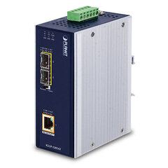 PLANET IGUP-1205AT network media converter 1000 Mbit/s Multi-mode, Single-mode Blue cena un informācija | Komutatori (Switch) | 220.lv