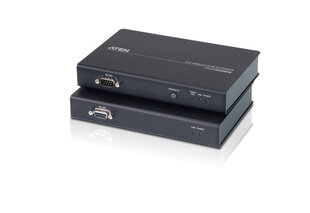 Aten USB 2.0 DVI Single Link over 1 CAT Cable (100m) KVM Extender with Full USB2.0 support (up to 480Mbps) / HDBaseT2.0 цена и информация | Адаптеры и USB разветвители | 220.lv