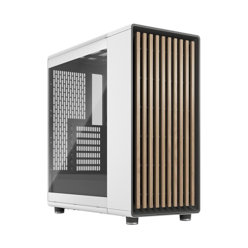 Fractal Design North Chalk White TG Clear Tint cena un informācija | Datoru korpusi | 220.lv