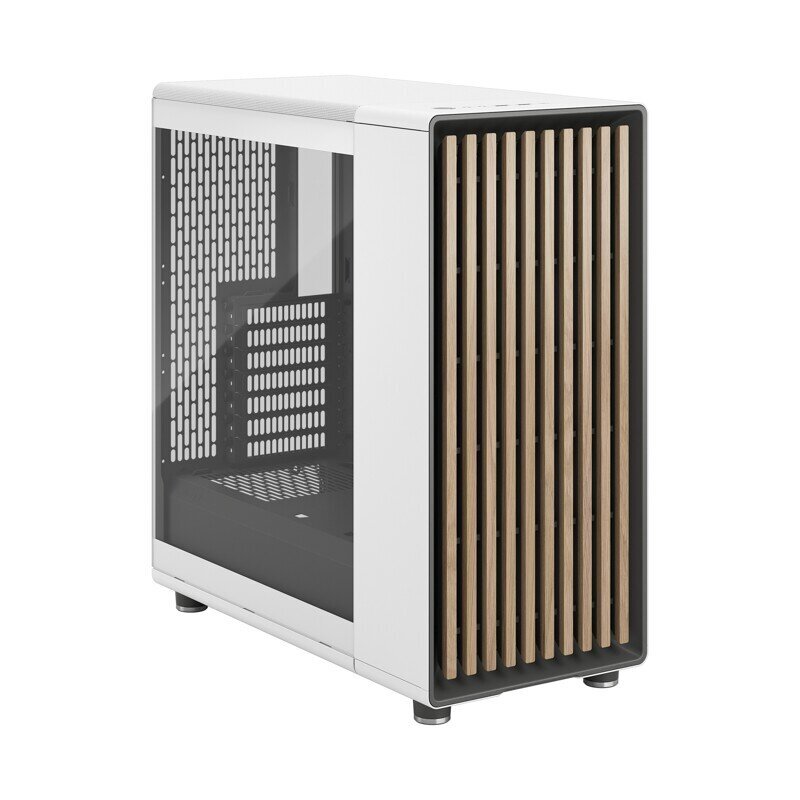 Fractal Design North Chalk White TG Clear Tint cena un informācija | Datoru korpusi | 220.lv