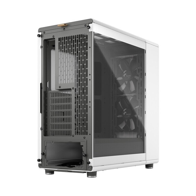 Fractal Design North Chalk White TG Clear Tint цена и информация | Datoru korpusi | 220.lv